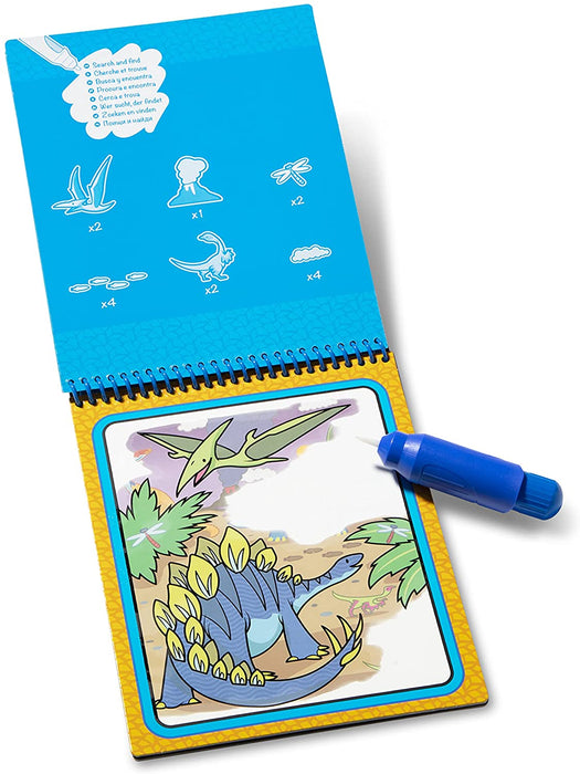 Water Wow! Reusable Water-Reveal Activity Pad - Dinosaurs