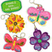 Skillmatics Shake-its Glitter Craft Kit for Kids Flowers & Butterflies