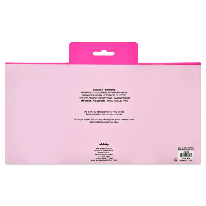 Iscream Kids Sugar And Spice Bath Bomb Set