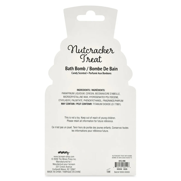 Iscream Kids Nutcracker Treat Bath Bomb