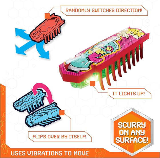 HEX BOTS Nano 5 Pack, 4 Mini Bots with Bonus Flash Bot
