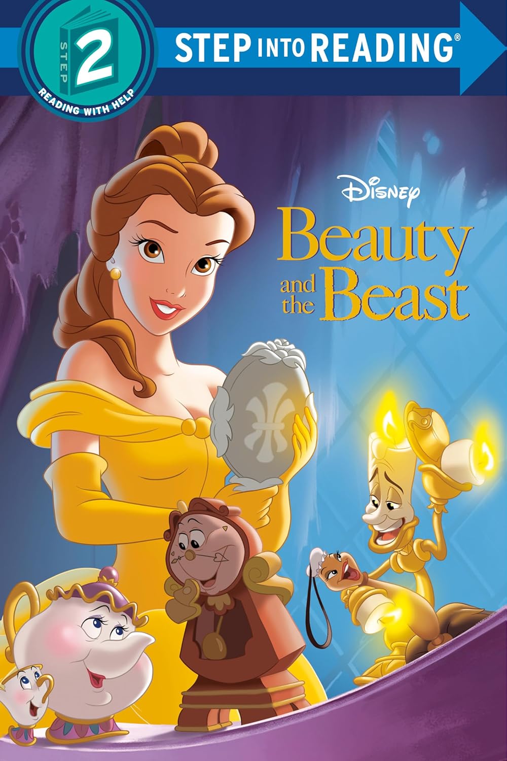 Disney Beauty and the Beast Step into Reading Level 2 Book for Kids
