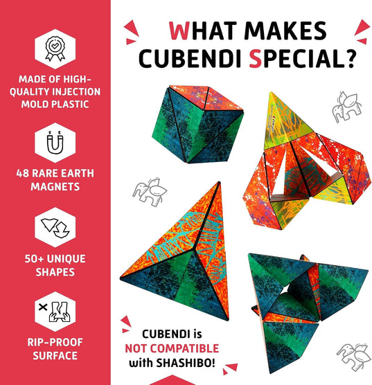 Fun in Motion Toys Cubendi Twist Origami Puzzle Toy
