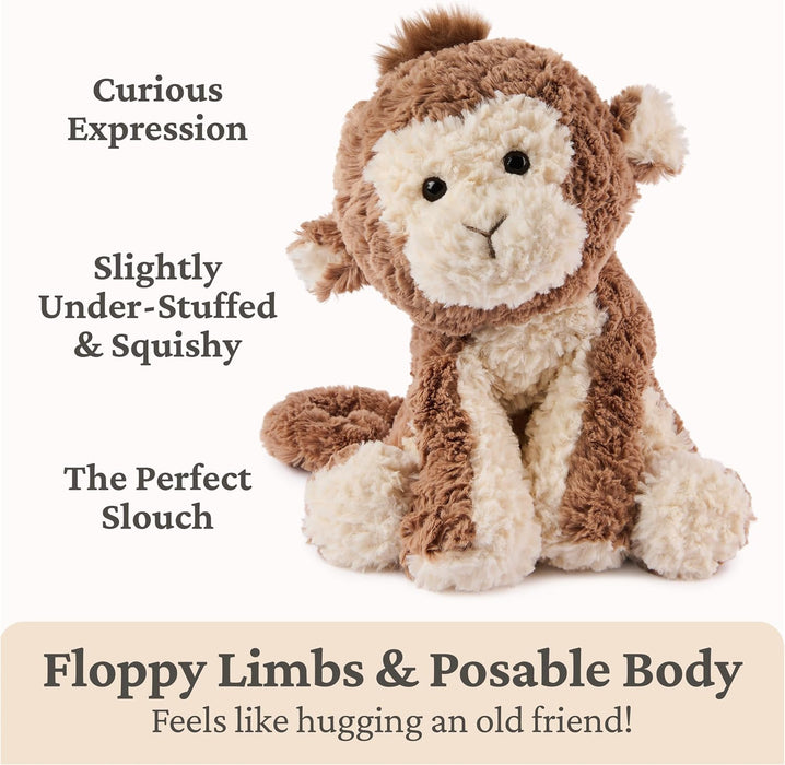 GUND Cozys Collection Monkey Plush Stuffed Animal Brown 10 Inch