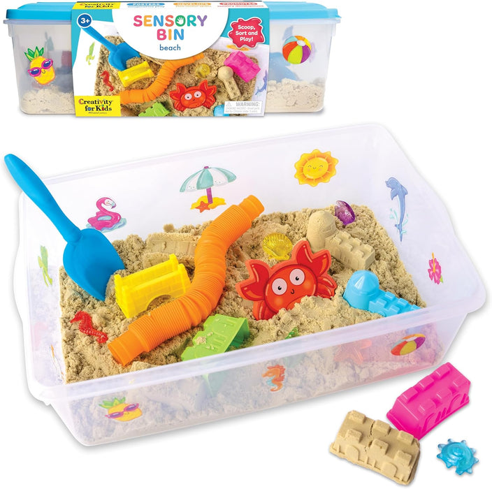 Sensory Bin: Beach