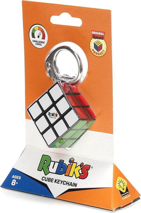 Rubiks Cube Puzzle Keychain