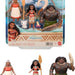 Mattel Disney Moana Character Small Dolls Playset
