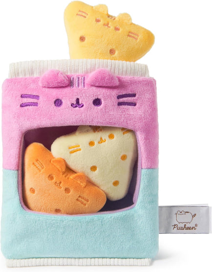 GUND Pusheen Gamer Chips with Removable Mini Plushies