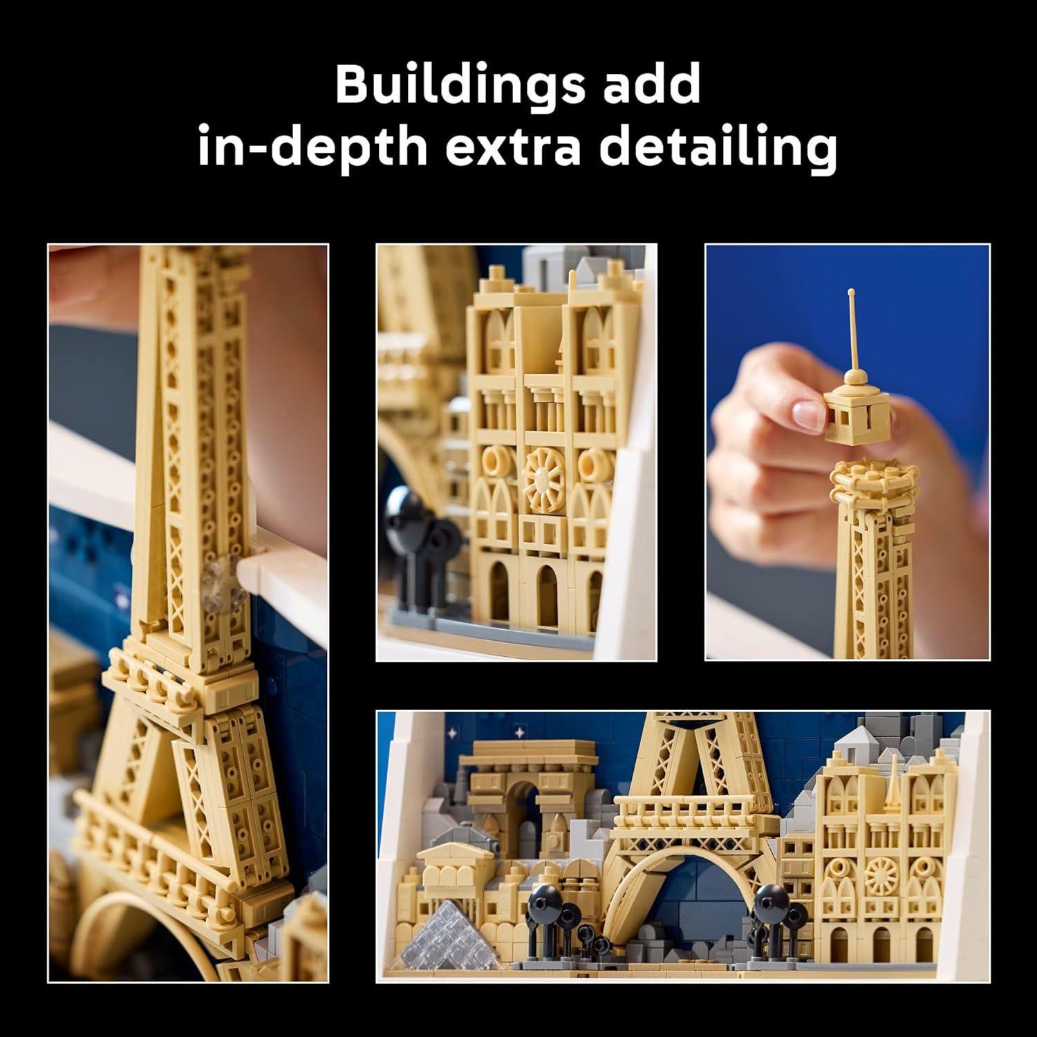 LEGO Architecture Paris City of Love Skyline Decor Set 21064