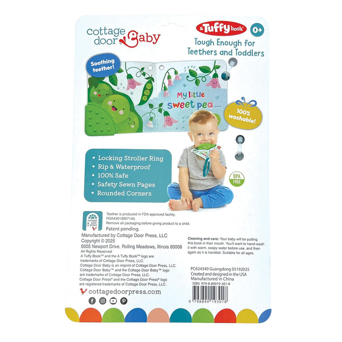 Cottage Door Sweet Pea and Cherry Tuffy Book