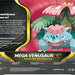 Pokémon TCG Mega Venusaur ex Premium Collection Box: Exclusive Cards, Booster Packs, Sticker