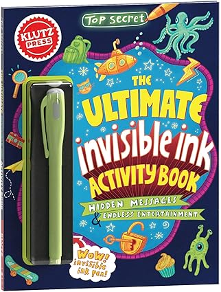 The Ultimate Invisable Ink Book by Klutz