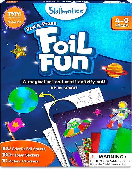 Foil Fun Up in Space