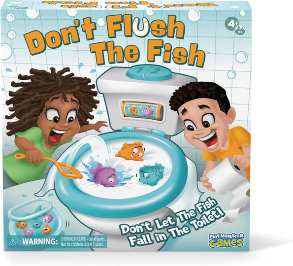 PlayMonster Don't Flush The Fish Balancing Game for Kids