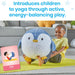 hand2mind Penguin BubblePlush 15in Yoga Ball Toy