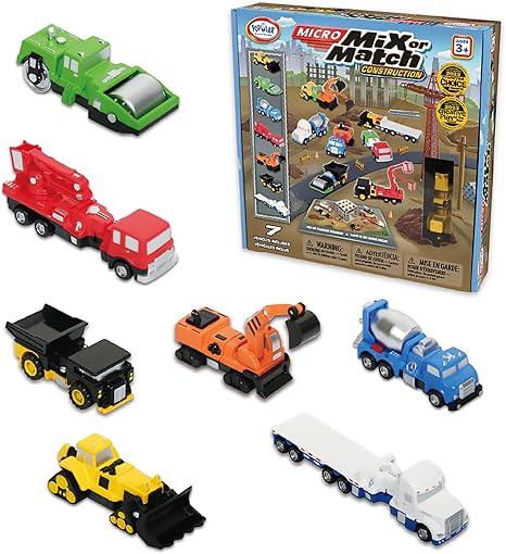 Micro Mix or Match Construction Vehicles