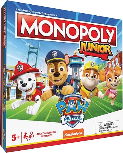 Monopoly JR PAW Patrol Board Game