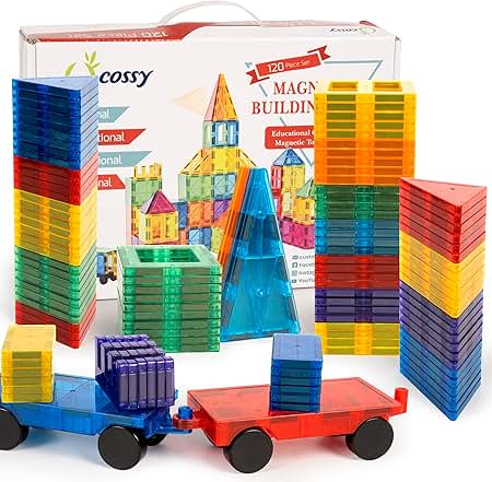 MAGNA-TILES Rail Racers Construction Toy Set 33pc