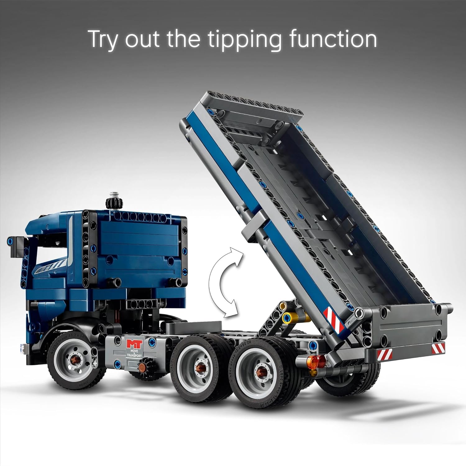 LEGO Technic Tipping Dump Truck Building Set Kids 9+ Realistic Construction Vehicle