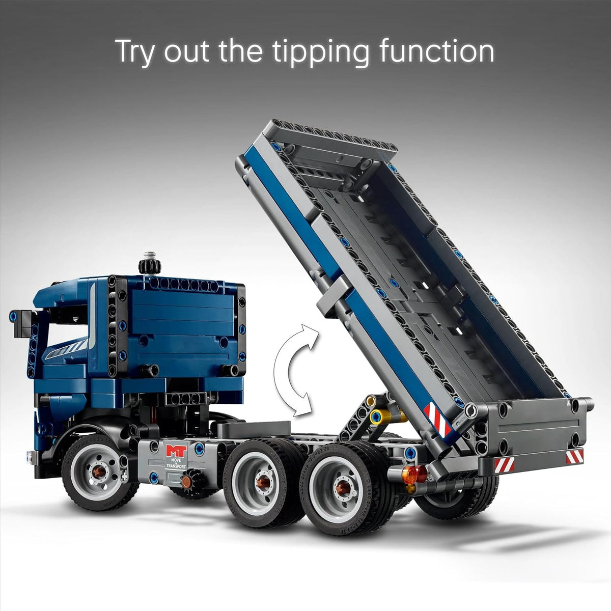 LEGO Technic Tipping Dump Truck Building Set Kids 9+ Realistic Construction Vehicle