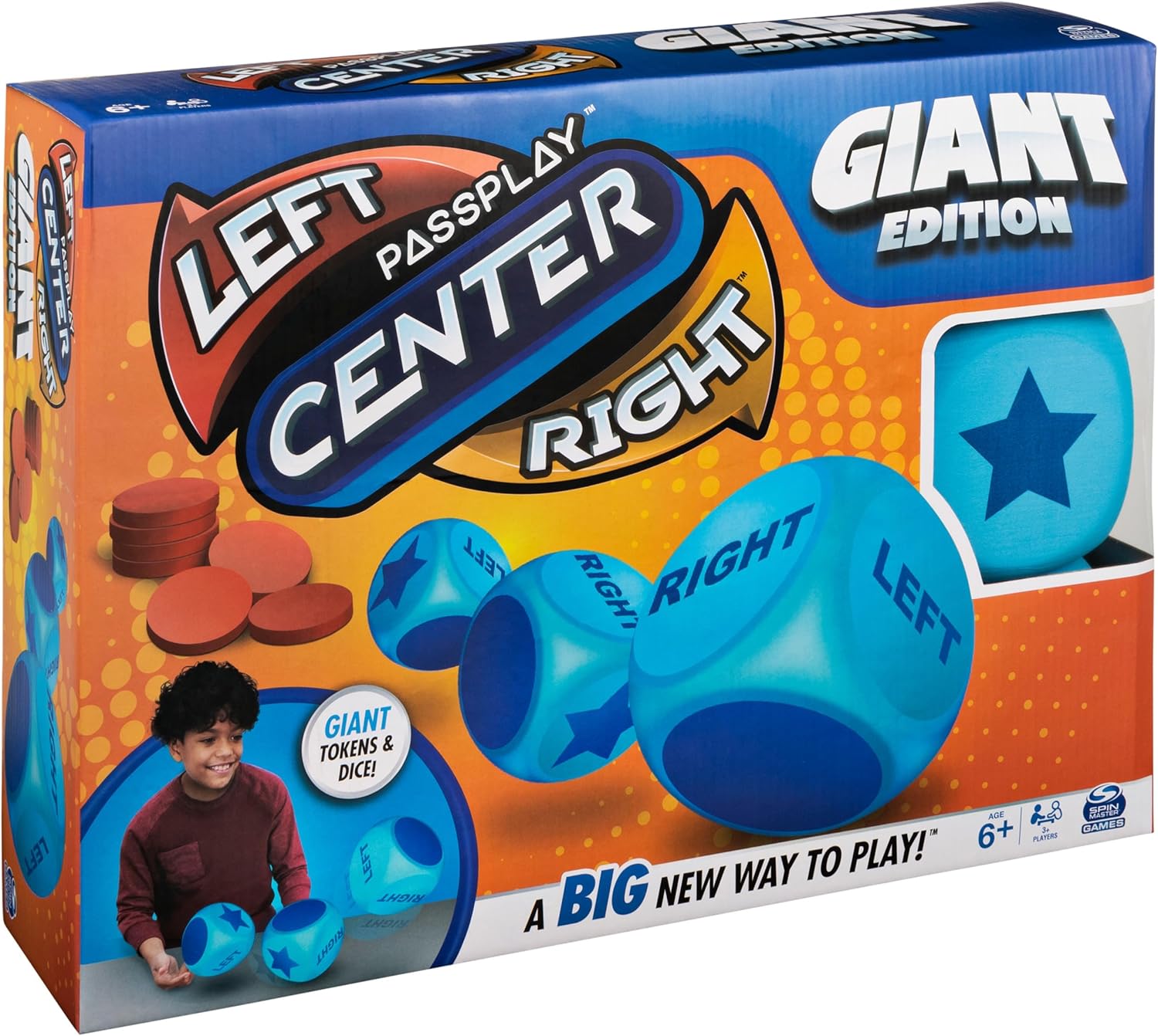 Spin Master Games, Left Center Right Giant Edition