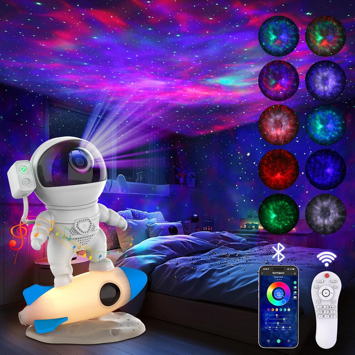 Rocketman LED Projector and Bluetooth Speaker