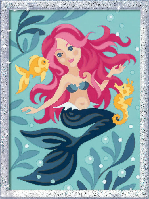 CreArt Enchanting Mermaid Paint by Numbers Kit