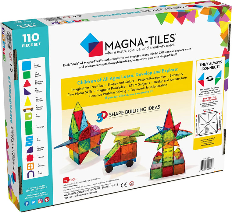 Metropolis 110 Piece Set Magna Tiles