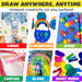The Pencil Grip Kwik Stix Cuties Paint Sticks 12-Pack Set