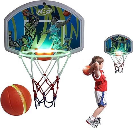 LED Light Up Basketball Set