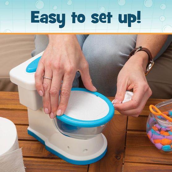 PlayMonster Don't Flush The Fish Balancing Game for Kids