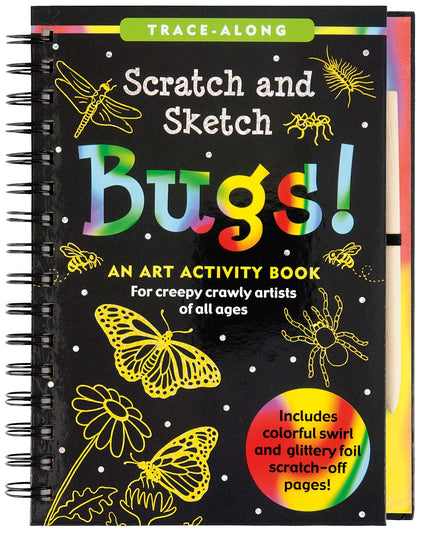 Bugs Scratch and Sketch Book