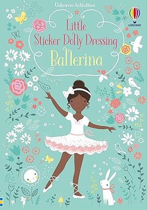 Little Sticker Dolly Dressing Ballerina Paperback – Sticker Book