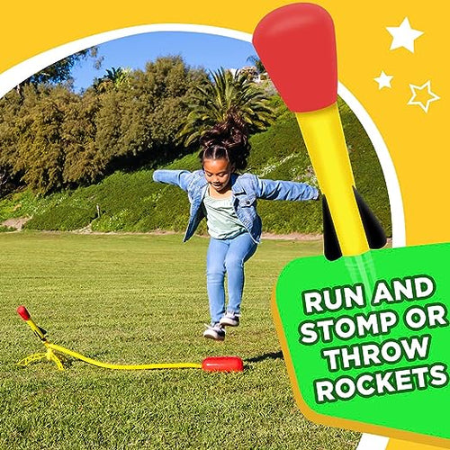 Stomp Rocket Stomp and Catch Rocket Launcher Game