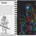 Peter Pauper Press Scratch & Sketch Pirates Trace-Along Activity Book