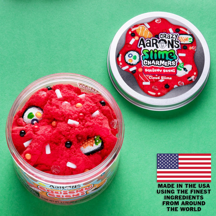 Crazy Aaron's Squishy Sushi Slime Charmers Toy