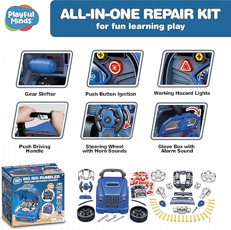 Big Rig Rumbler Semi Truck Pretend Mechanic