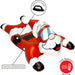 CocoNut Outdoor 54 in Santa Claus Inflatable Snow Tube Sled