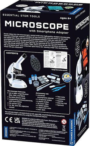 Microscope with Smartphone Adapter