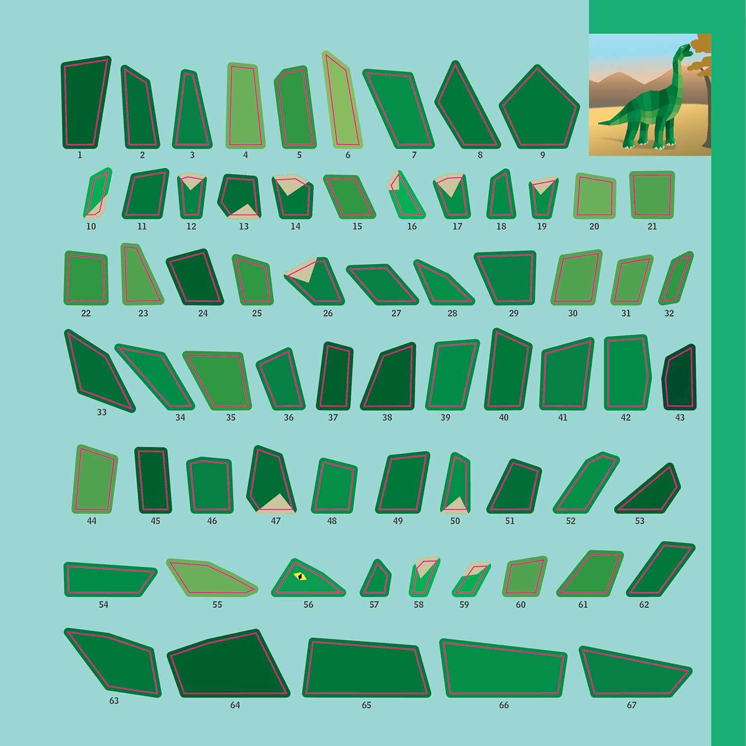 Paint by Sticker Kids: Dinosaurs - Create 10 Sticker Art Pictures
