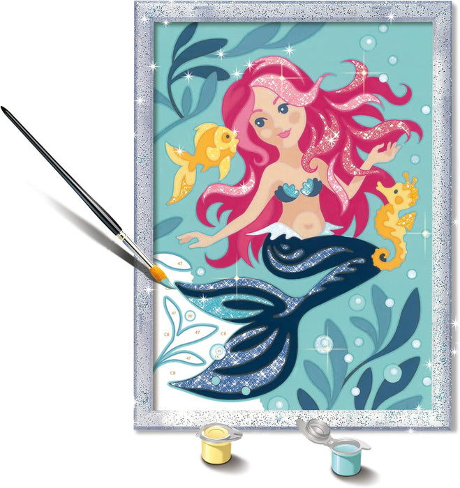 CreArt Enchanting Mermaid Paint by Numbers Kit