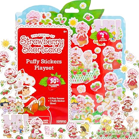 Strawberry Shortcake Puffy Sticker Playset