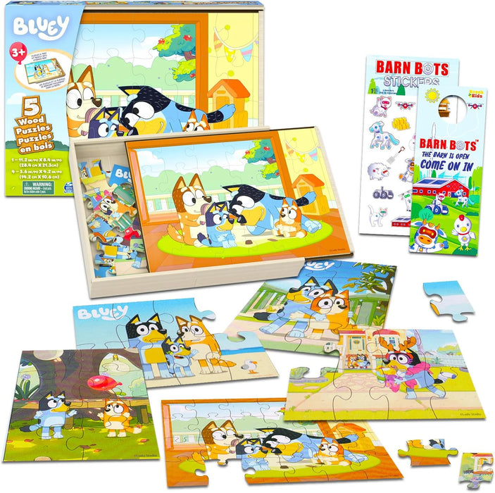 Bluey Wooden Puzzle