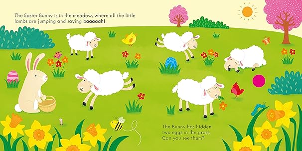 Easter Sound Book: An Interactive Easter Sound Book for Babies and Toddlers with Look and Find Activities