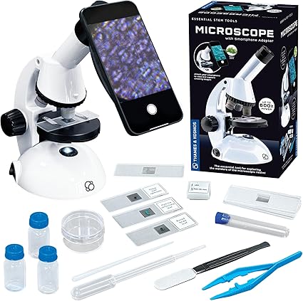 Microscope with Smartphone Adapter