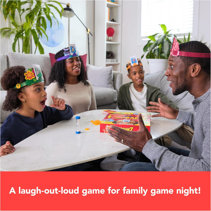 Hedbanz 2023 Edition: Ultimate Family Picture Guessing Board Game, New Cards