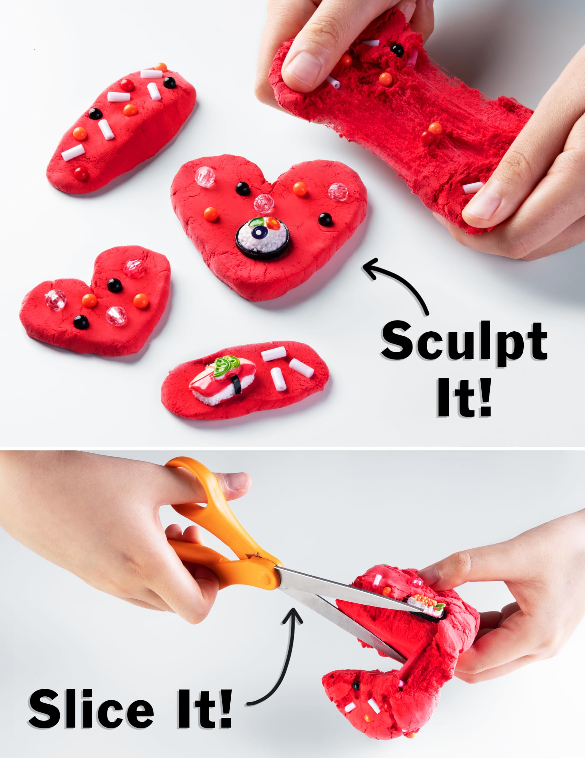 Crazy Aaron's Squishy Sushi Slime Charmers Toy