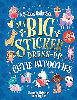 Big Sticker Dress Up Cutie Patooties