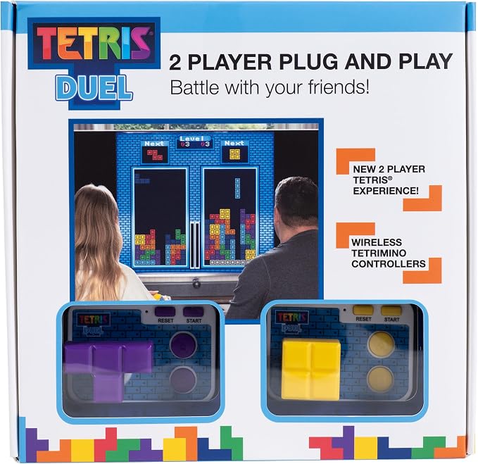 Fizz Creations Tetris Duel Plug & Play TV Game