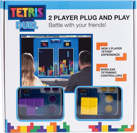 Fizz Creations Tetris Duel Plug & Play TV Game